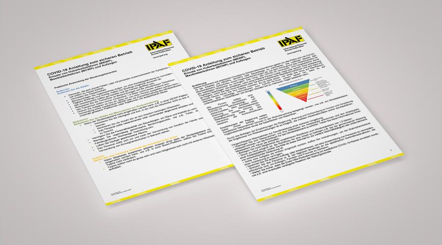 COVID-19 Anleitung zum sicheren Betrieb Einsatz von Hubarbeitsbühnen (MEWP), Mastkletterbühnen (MCWP) und Aufzügen